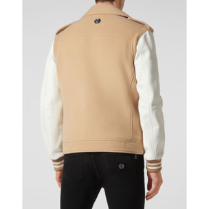 PHILIPP PLEIN Leather Biker