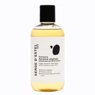 Cheveux Abîmés et Sensibilisés - Shampoing Restructurant à la Kératine Végétale