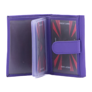 Portafoglio  da donna ecopelle Prodotto Vegano 9x8x2 cm