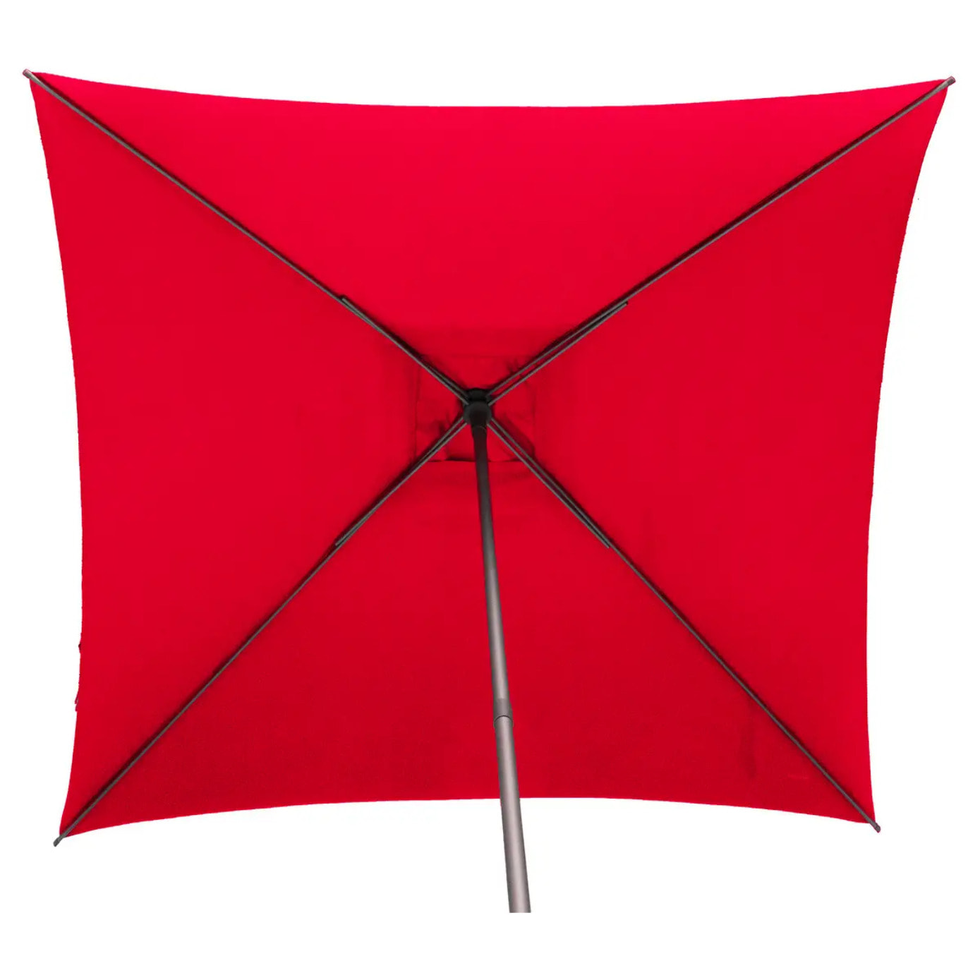 Parasol droit carré Soya Grenade