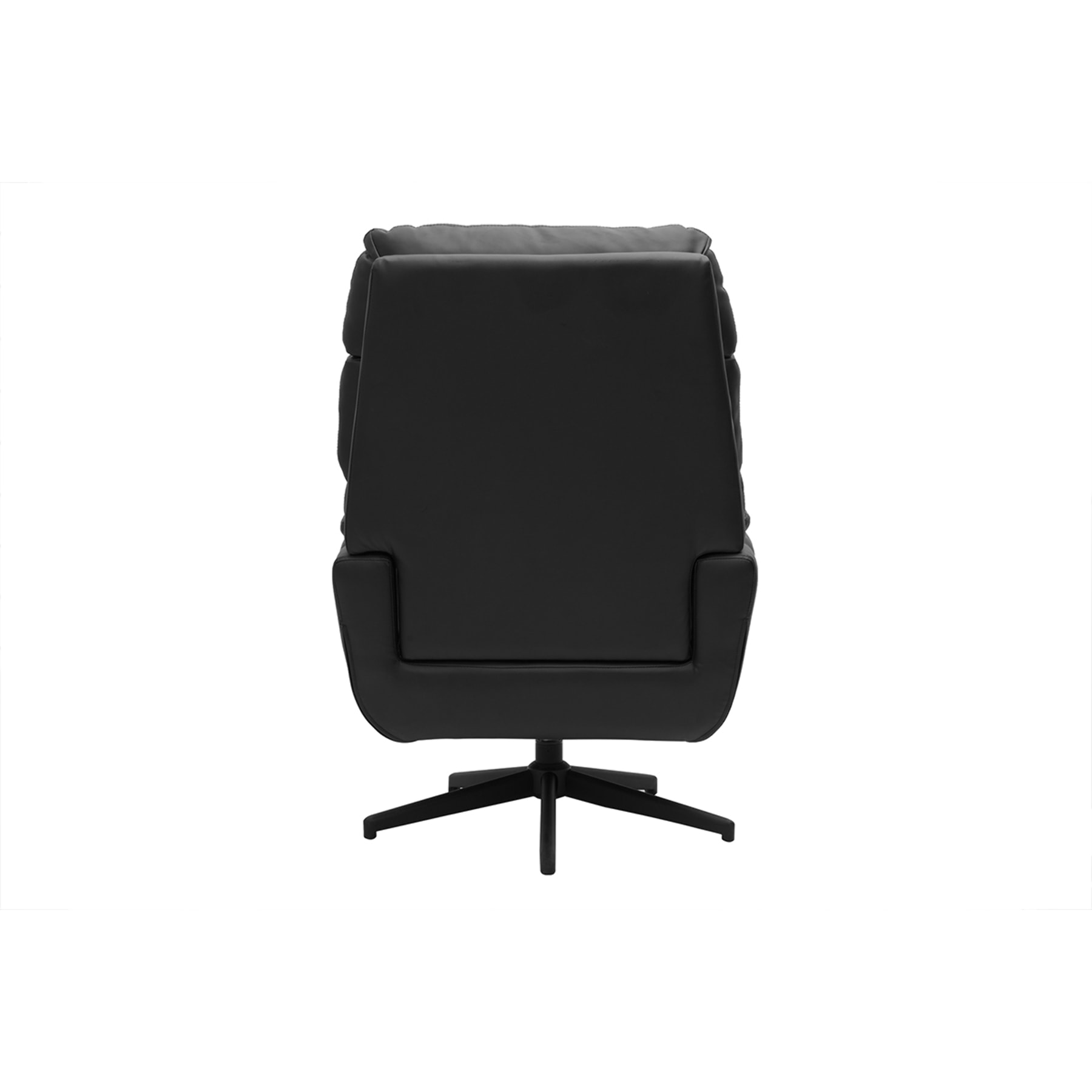 Fauteuil pivotant noir JONAH