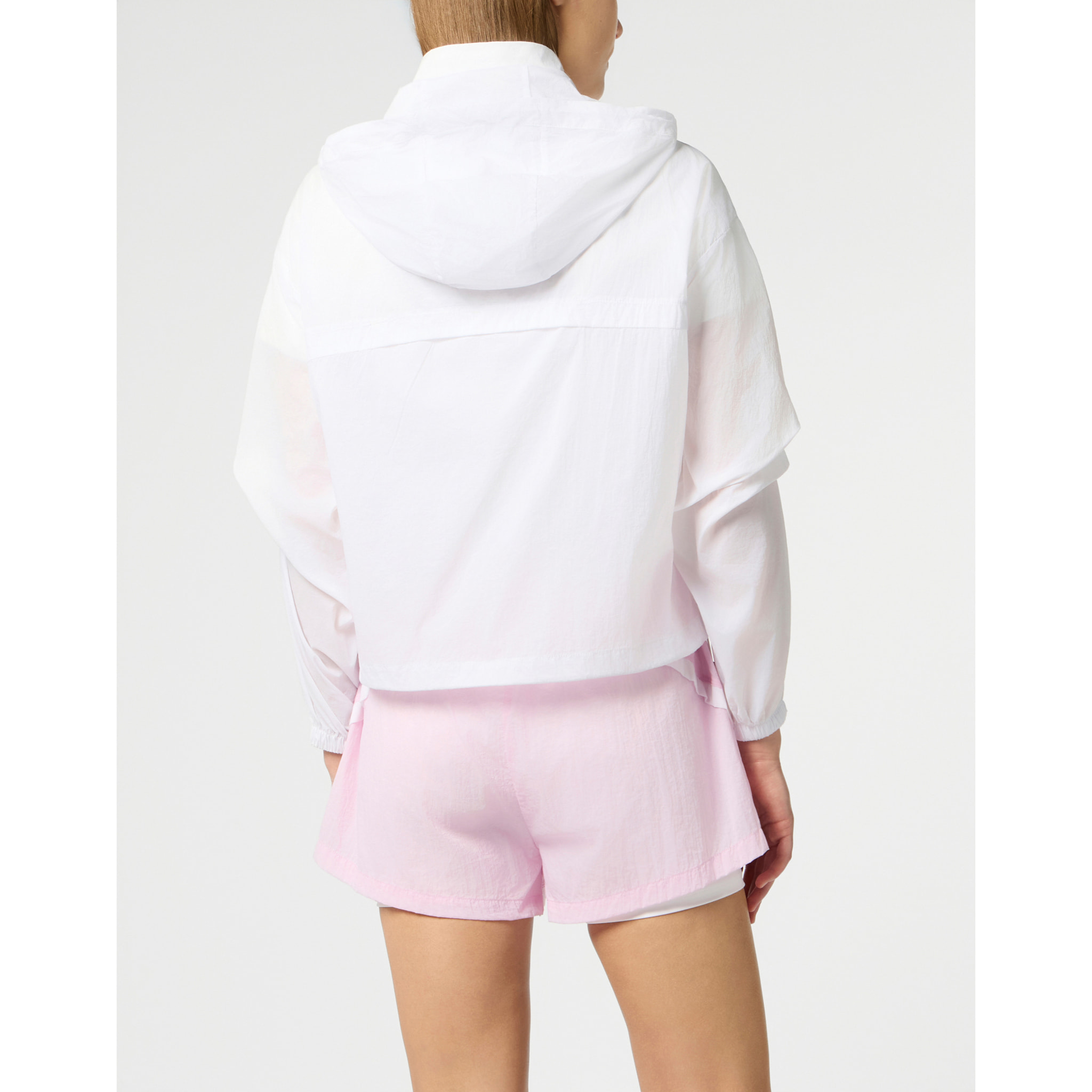 PLEIN SPORT Windbreaker Jacket Scratch