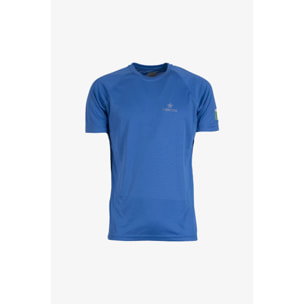 T-shirt Esercito a maniche corte sport azzurra uomo