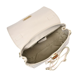 Borsa a spalla Carla Ferreri Beige