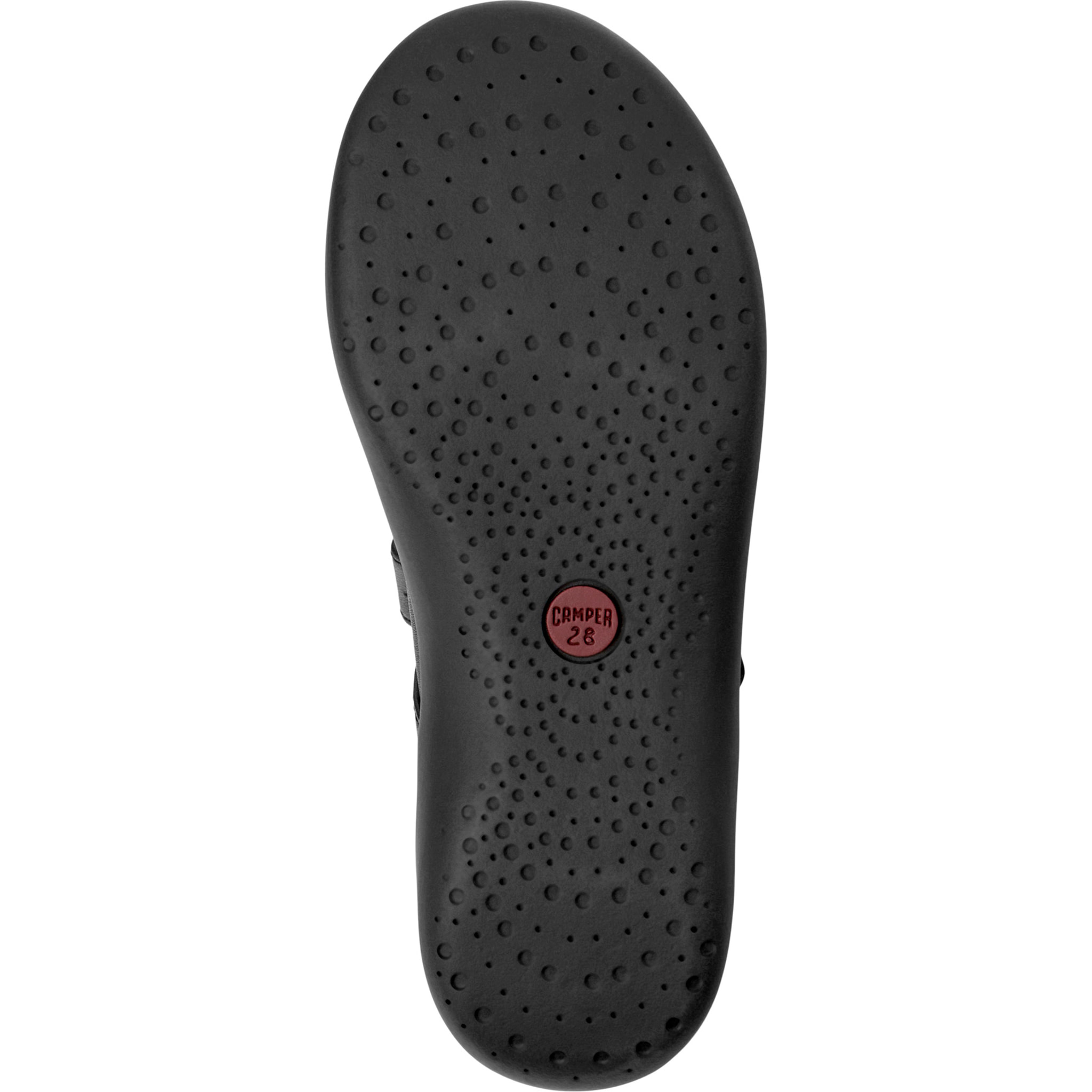 Bailarinas - CAMPER Spiral Comet - Negro - Cuero liso