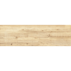 Rouleau revêtement adhésif vinyle au mètre - Sticker lavable Cuisine Meuble Armoire Porte - BOIS CHÊNE BLANC
