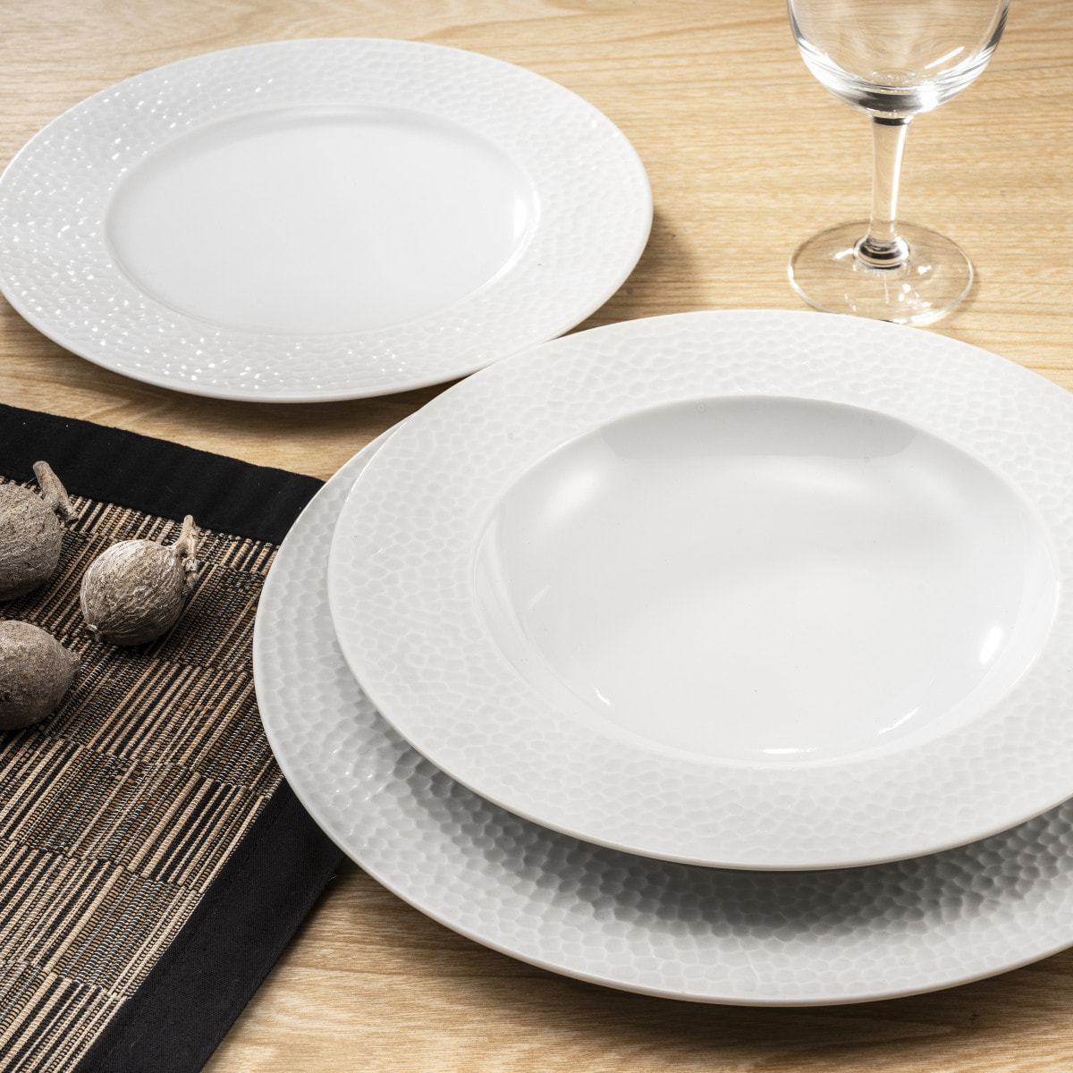 Urban - Assiette plate 27 cm (lot de 6)