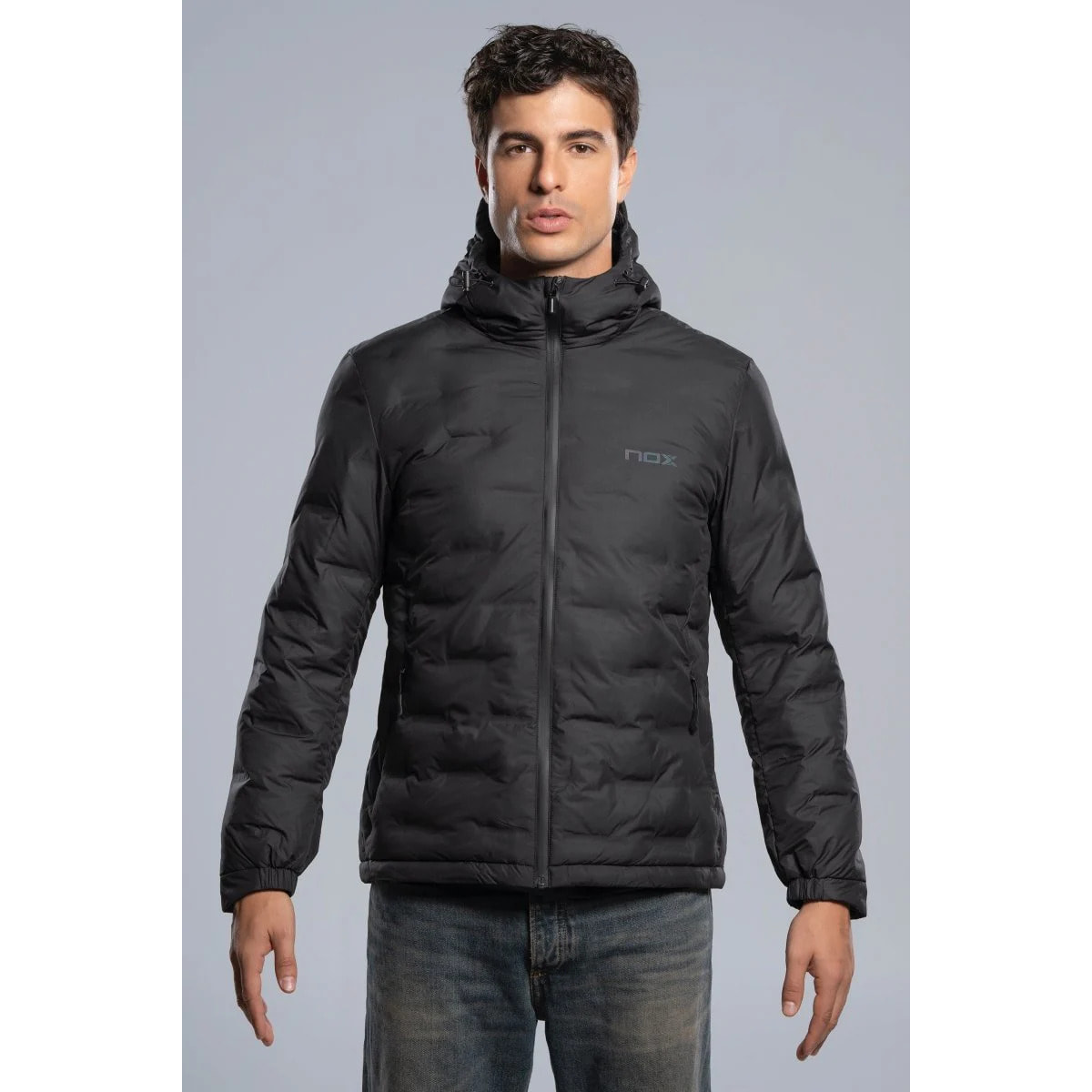 Chaqueta acolchada TEAM negro para hombre