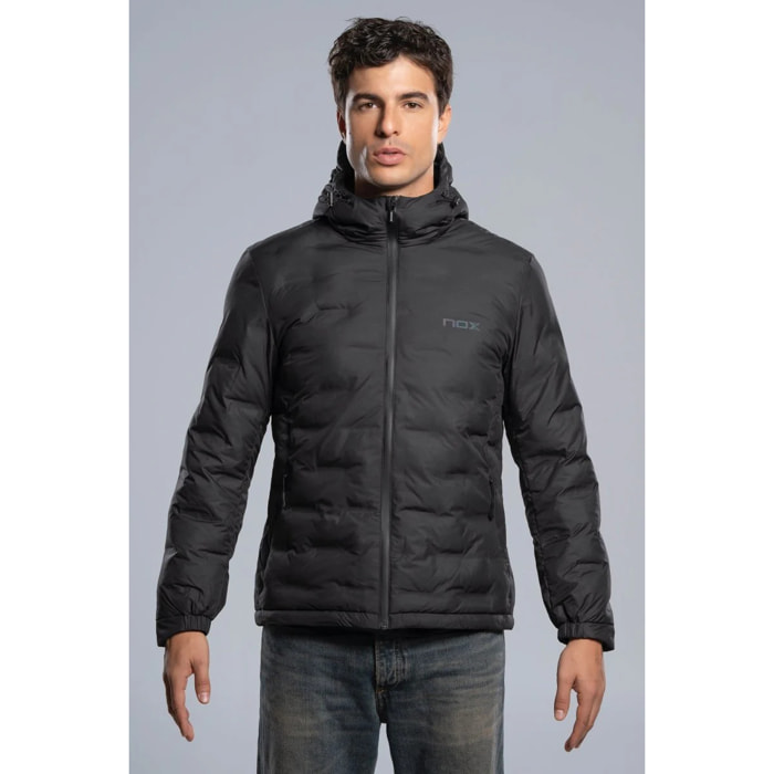 Chaqueta acolchada TEAM negro para hombre