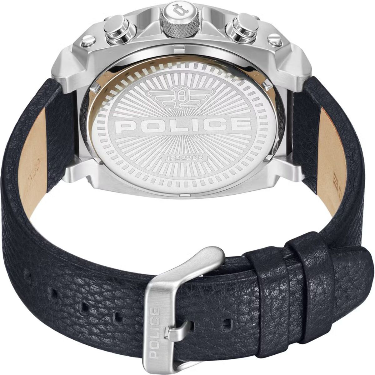 Reloj Police PEWJF2226802 Hombre Analogico Cuarzo con Correa de Cuero