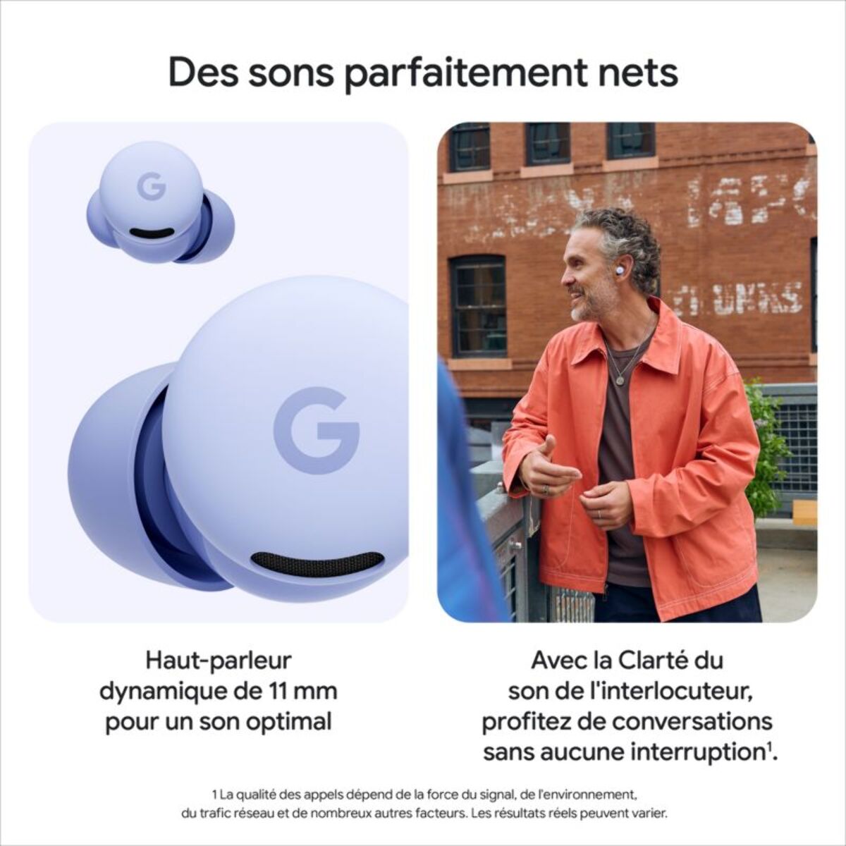 Ecouteurs GOOGLE Pixel Buds 2a Iris