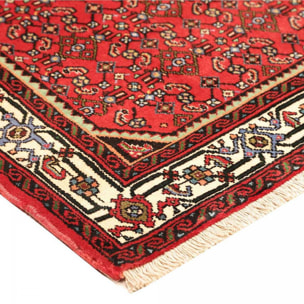 Tapis d'orient au motif oriental, noué main en laine, EKEMALA