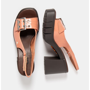 Sandalias con tacón 1994 SHINNY FLAMINGO/ EIVISSA color Flamingo