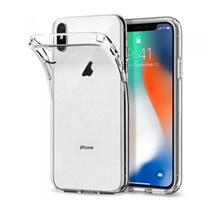 Coque iPhone XR Silicone + 2 Vitres en verre trempé Protection écran