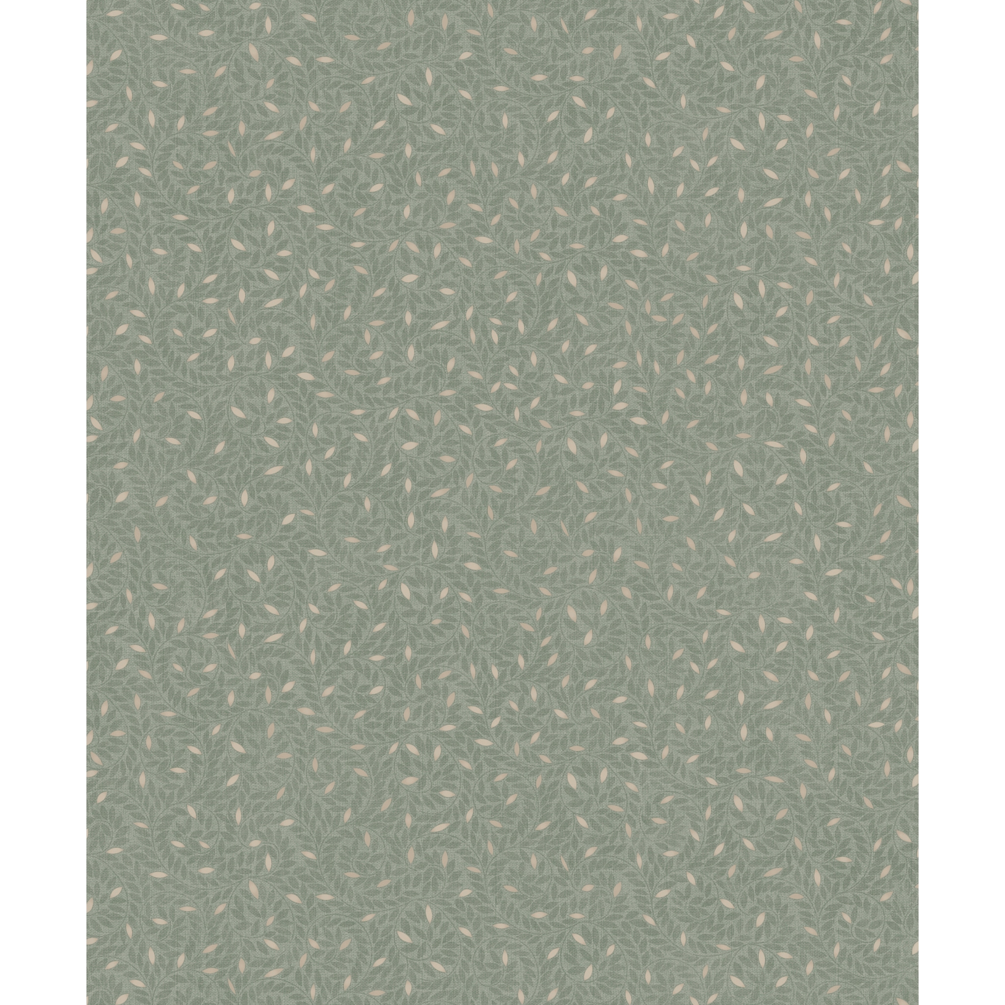 Papier peint végétal abstrait bleu marine nuit