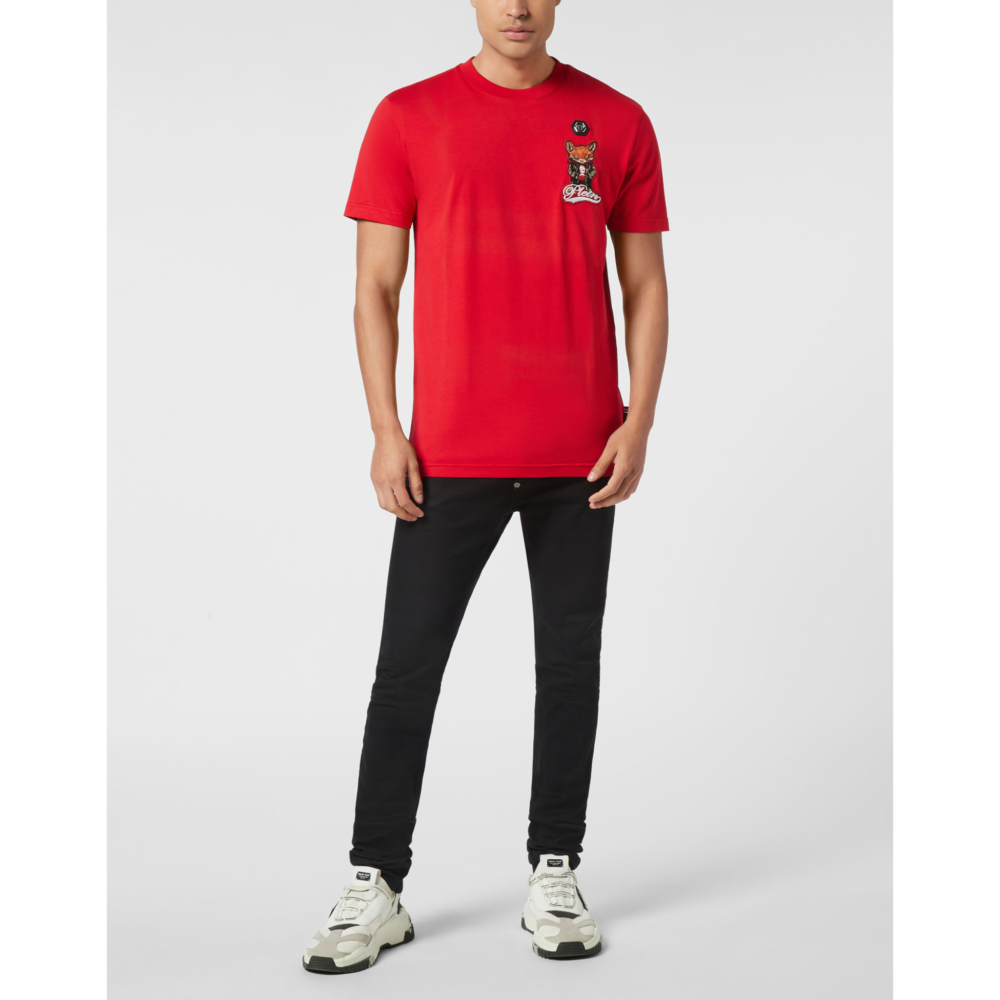 PHILIPP PLEIN Camiseta Cuello Redondo Ss