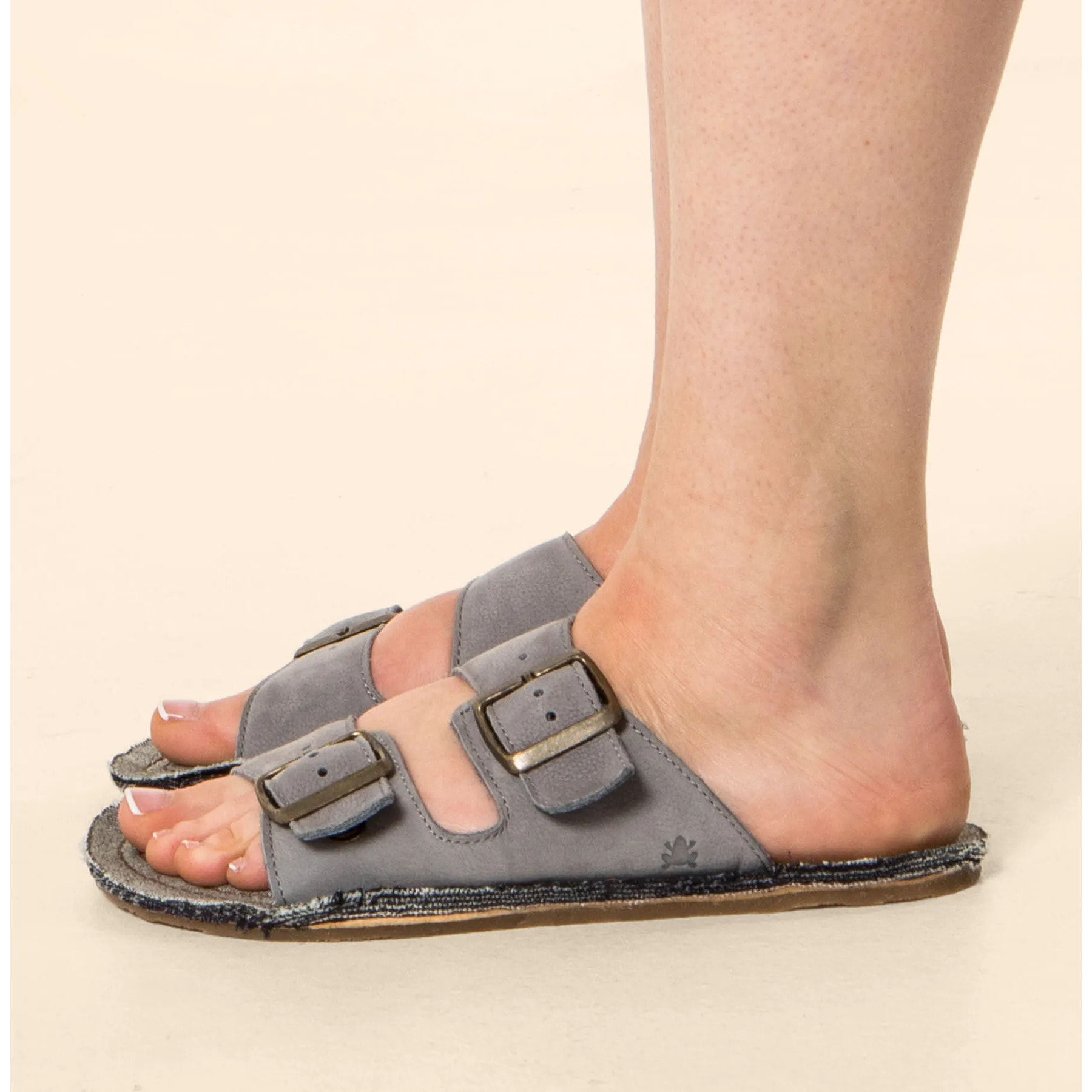 Sandalias N598 NOBUCK LAVADO DENIM/ RECYCLUS UNISEX color Denim