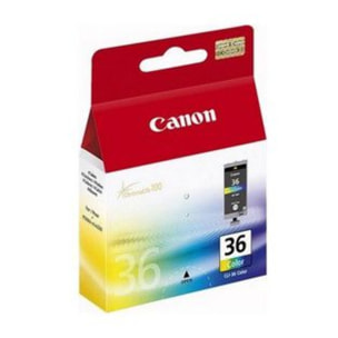 Cartouche d'encre CANON Originale CLI-36 3 Couleurs (CMY) PIXMA - 1511B001