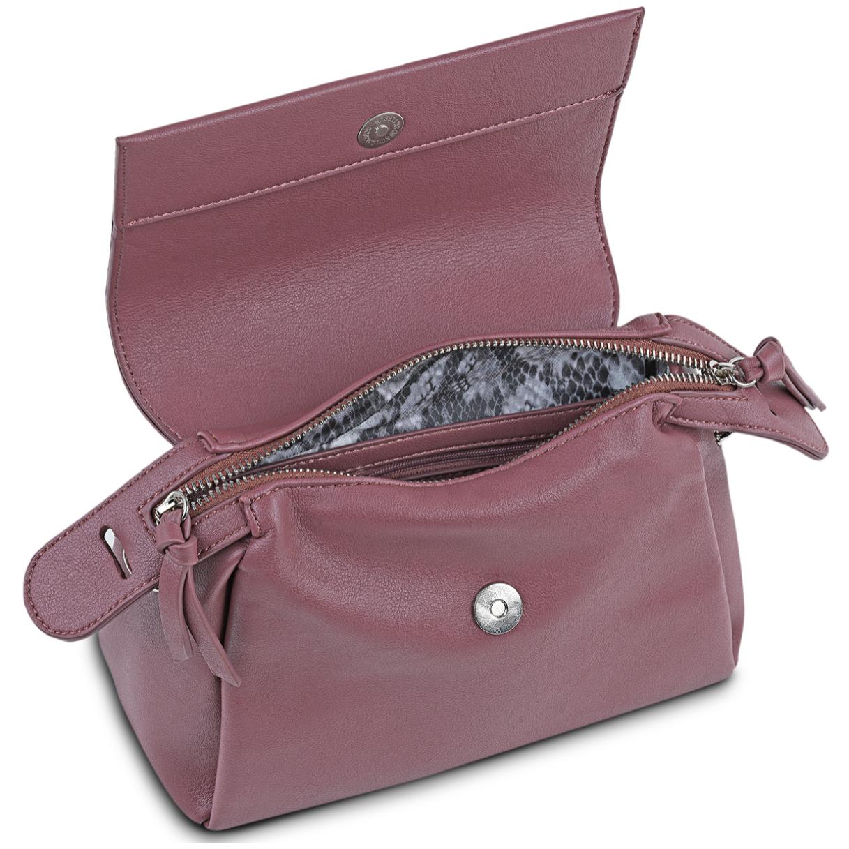 Bolso Bandolera Mujer Sint/Pu Cimarron Shasta Malva