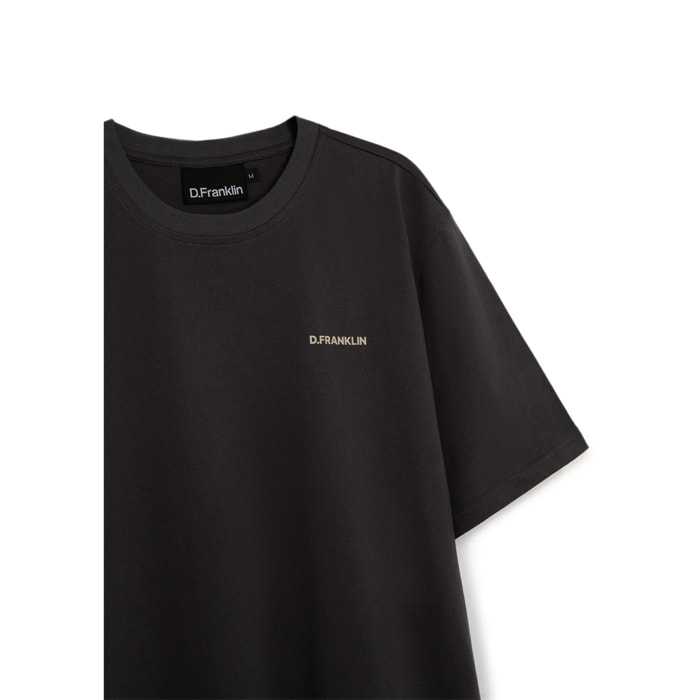 Camiseta Hombre Ride Wild Antracita
