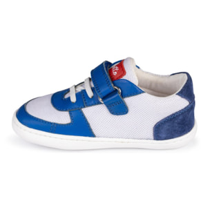 DEPORTIVO RAYO BAREFOOT BLANCO/AZUL – FRESCURA Y FLEXIBILIDAD