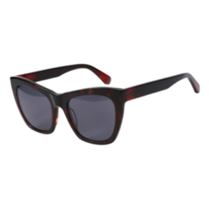 Gafas de sol OCEAN SAMOSIR - Mezcla rojo brillante con ahumado