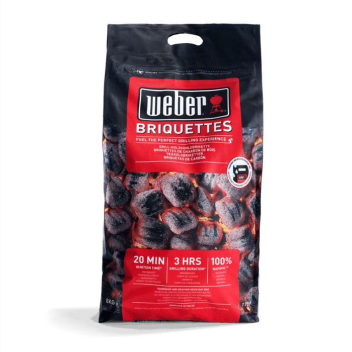 Briquette de charbon WEBER 8kg FSC