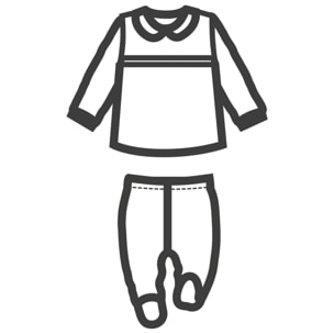 Conj.Polaina + Camiseta C/Bebe Hada