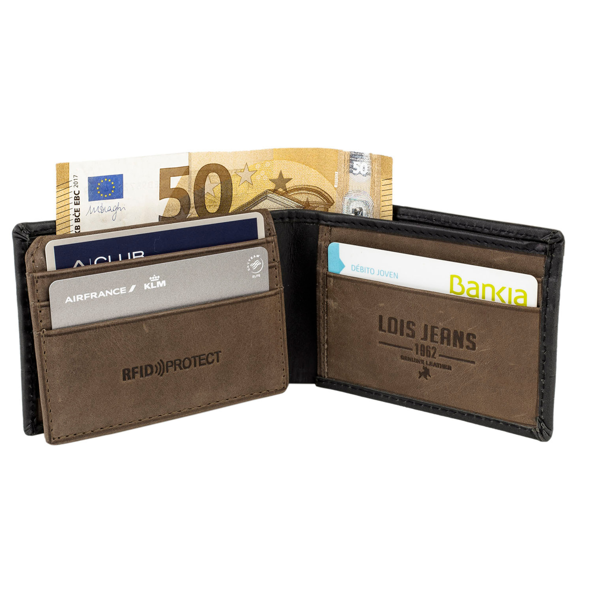 Cartera Lois Knight Negro