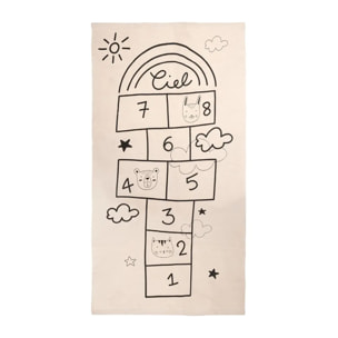 Tapis enfant marelle 150x80cm