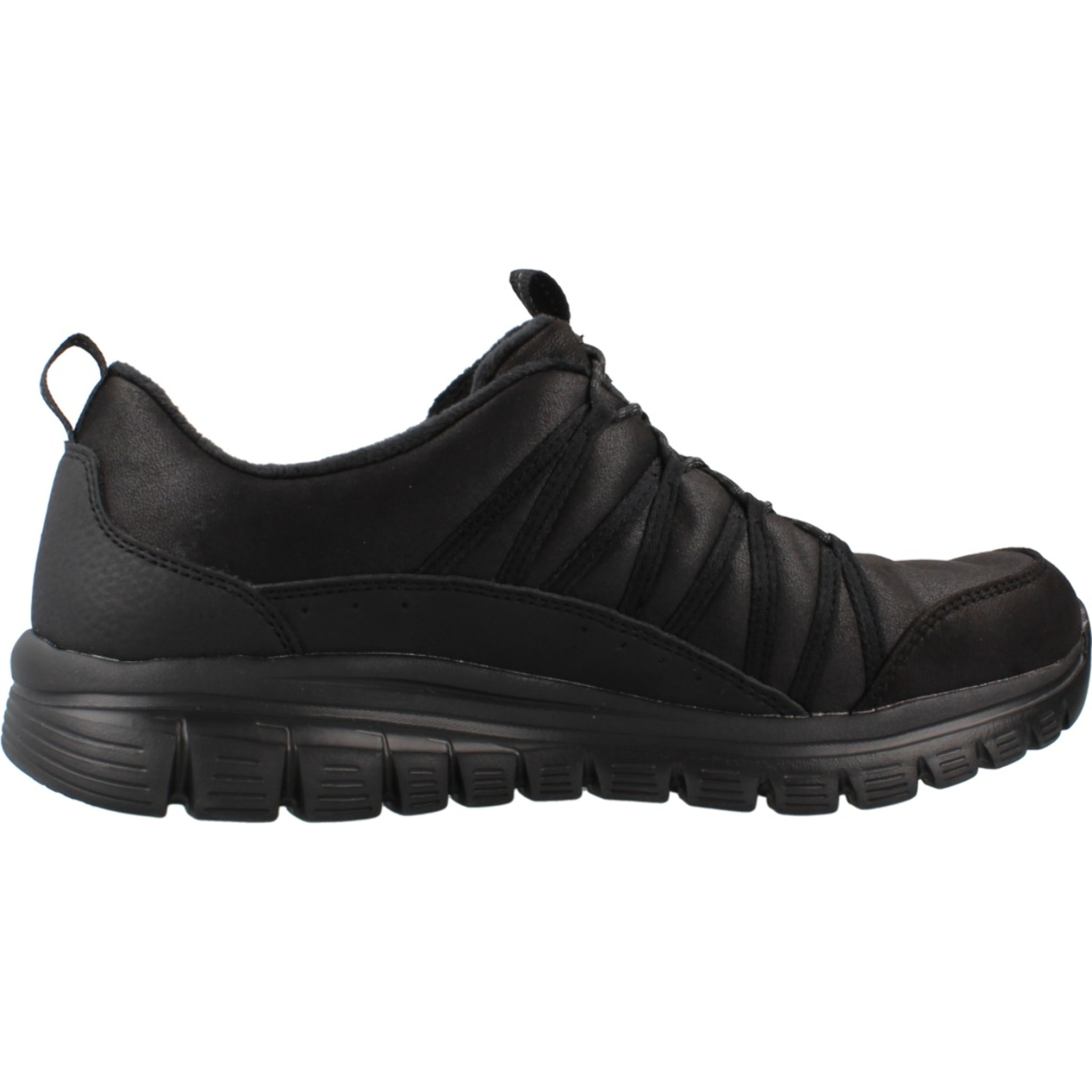 Sneakers De  Mujer 100889s Graceful Cozy Hug Negro