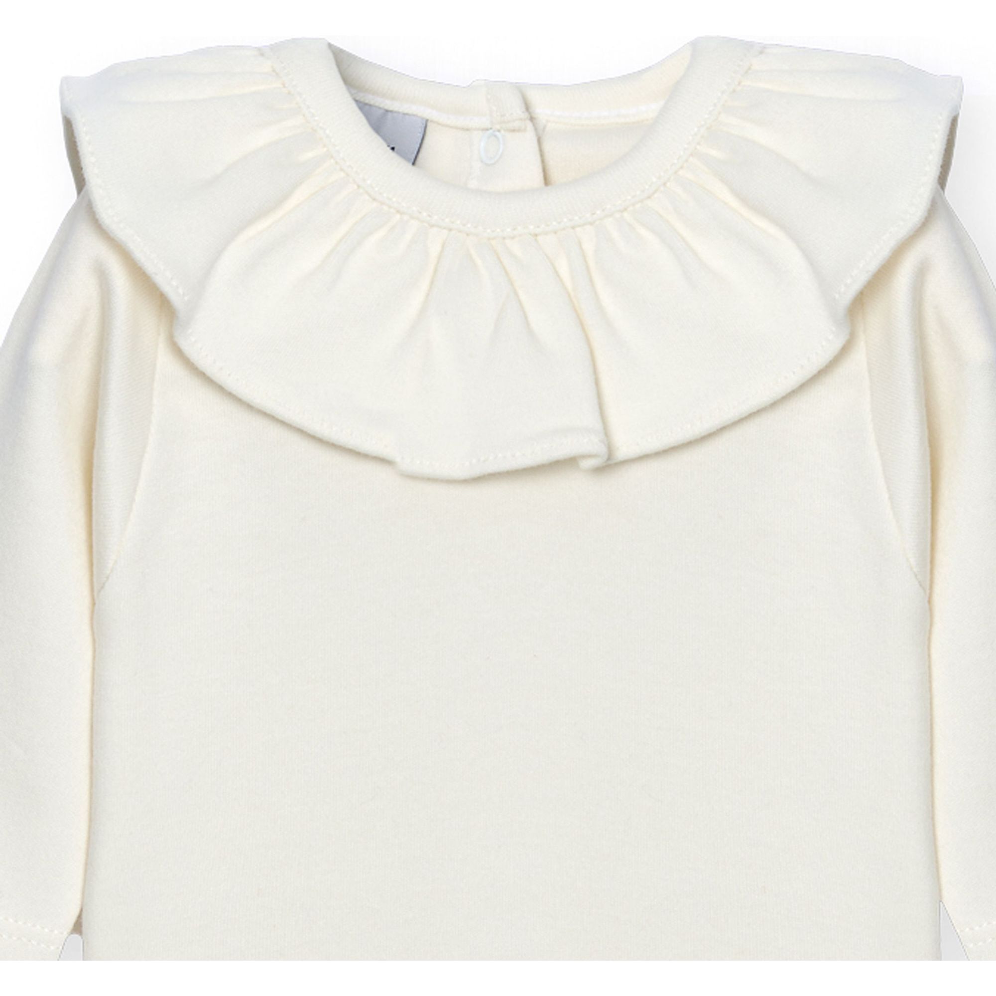 Body bebé manga larga cuello volante