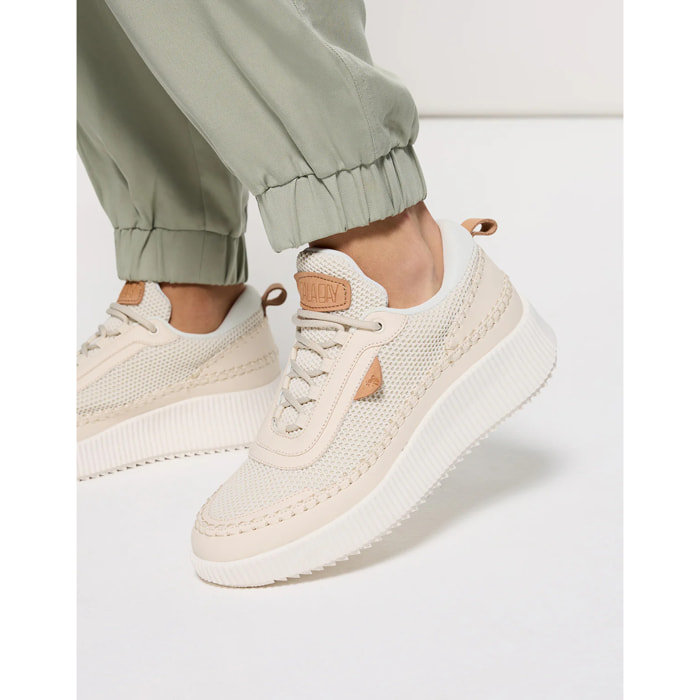 Zapatillas Plataforma Beige - Treviso