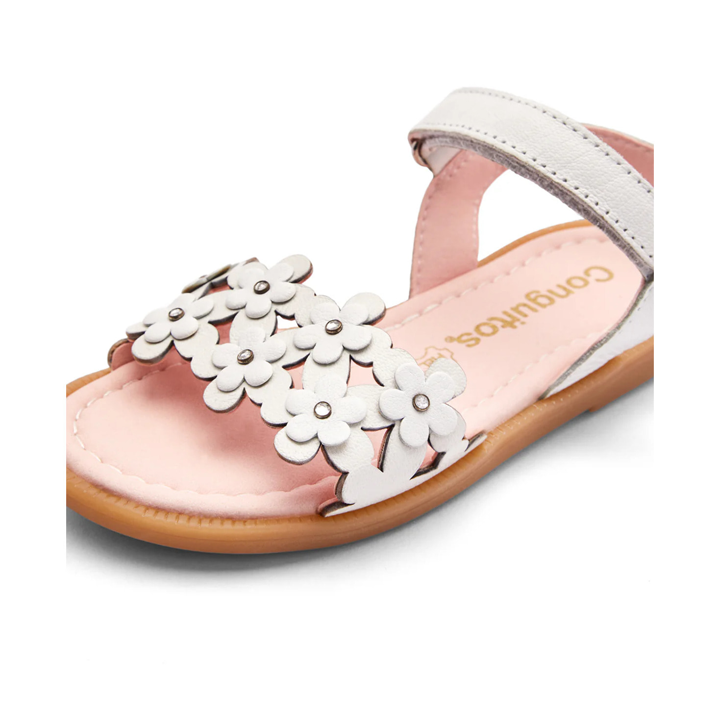 Sandalias de Niña Respetuosas Estampado Florales