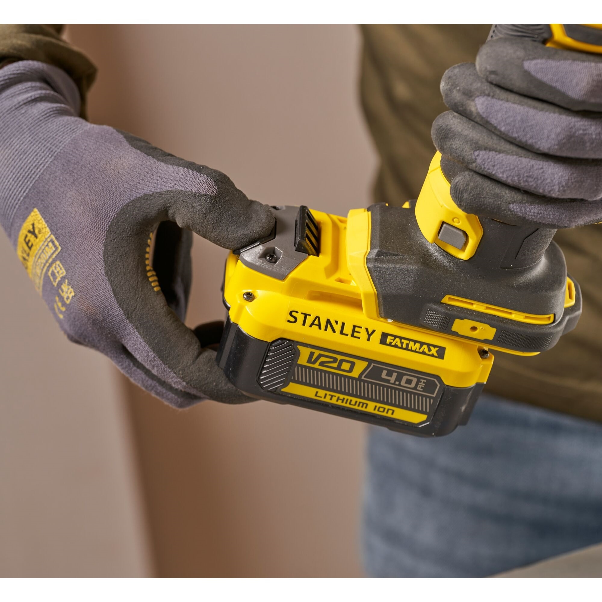 STANLEY FATMAX V20 Fraiseuse Pour Plaques De Plâtre 18V Sans Batterie SFMCE200B-XJ