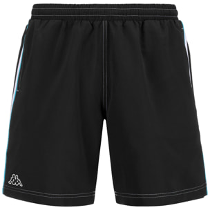 Kappa - Costumi da Bagno Uomo Nero - Logo Balicriz
