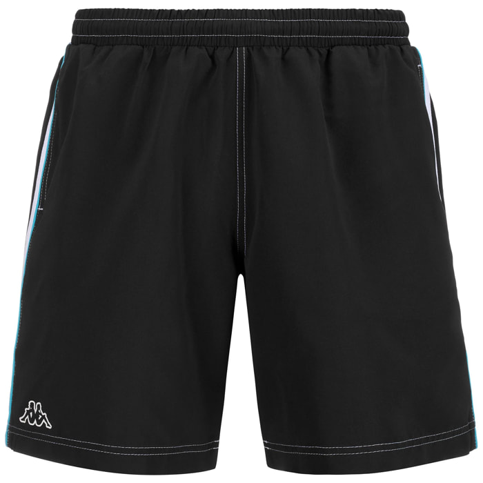 Kappa - Costumi da Bagno Uomo Nero - Logo Balicriz