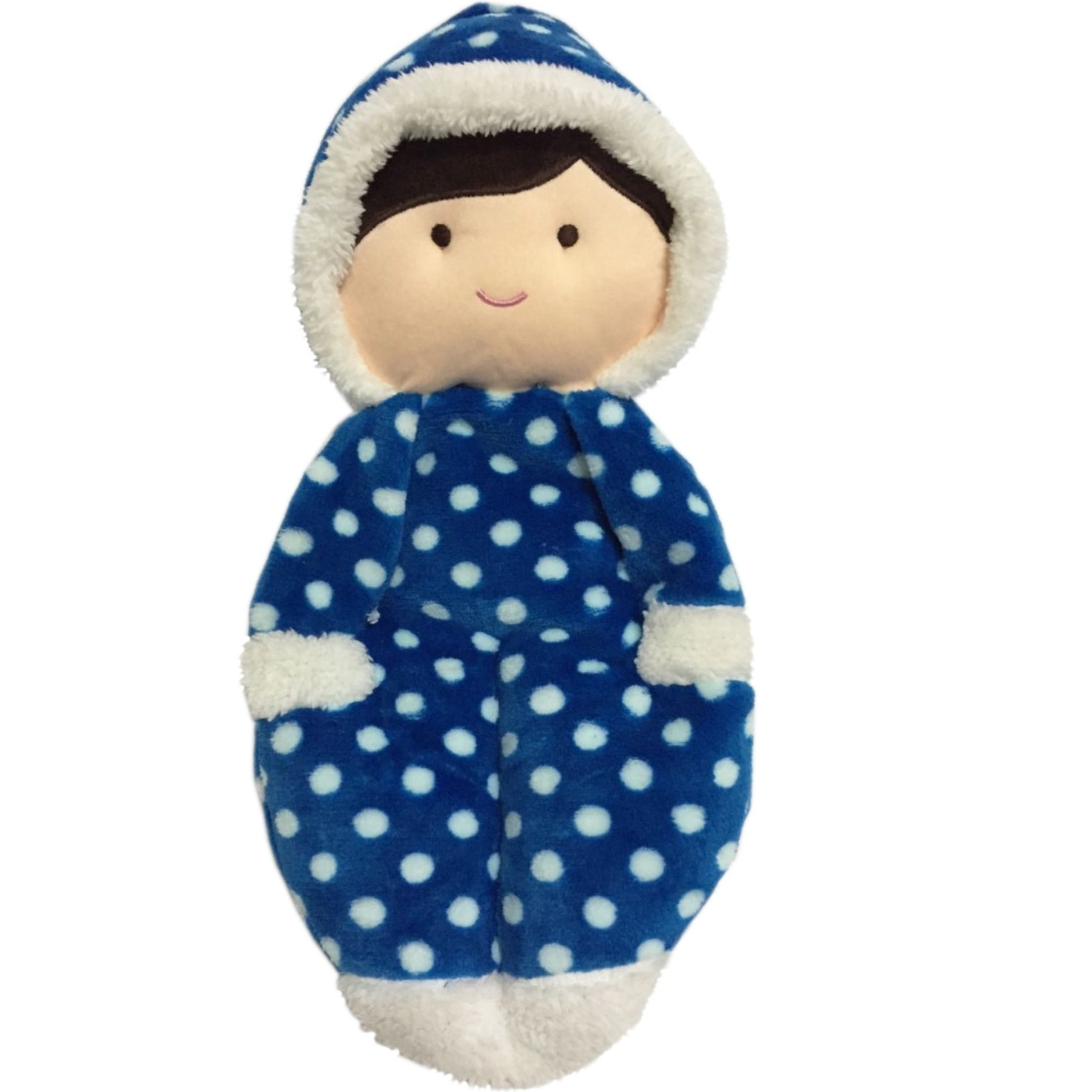 PELUCHE TÉRMICO: BEBE NIÑO AZUL MARINO