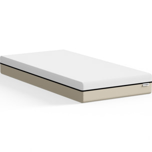 Matelas Hybride à ressorts ensachés et mémoire de forme, 25cm - SPRING ELITE