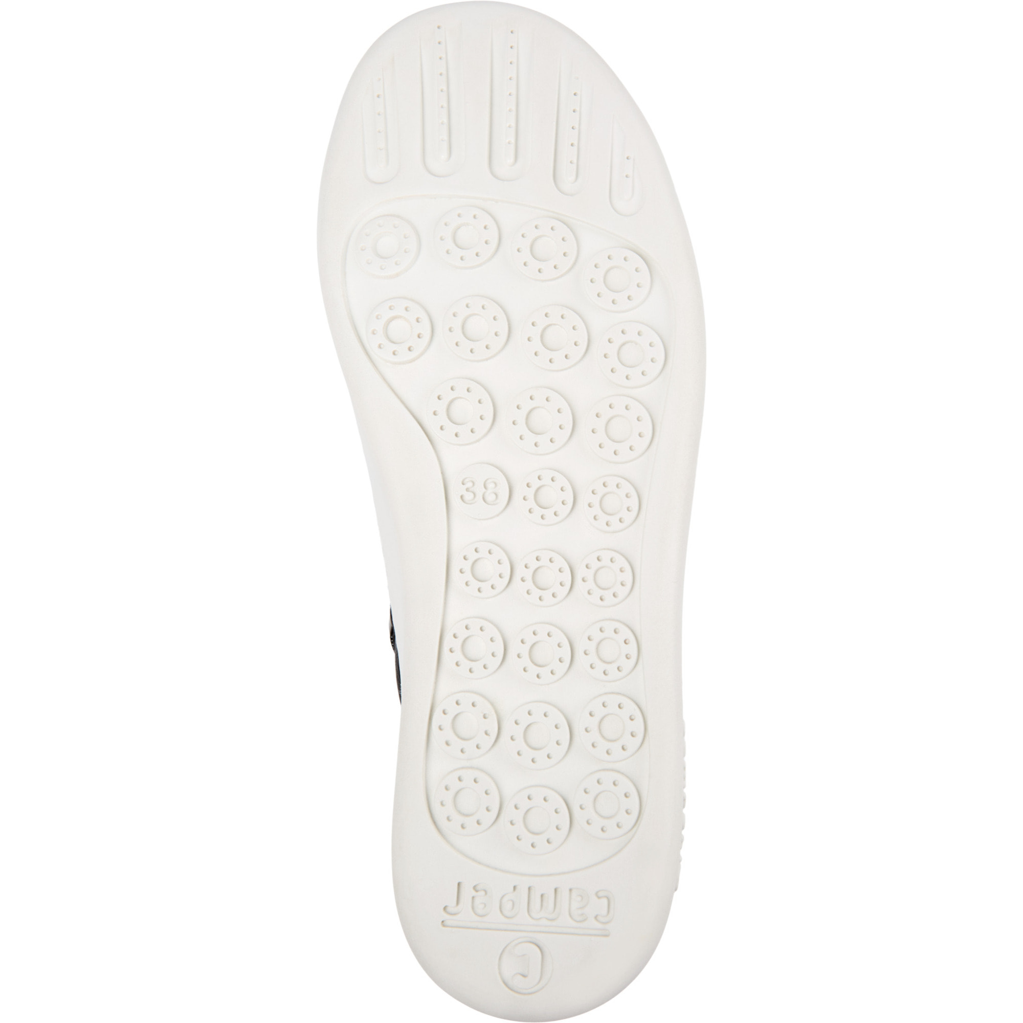 Sneakers - CAMPER Peu Touring - Nero - Pelle liscia