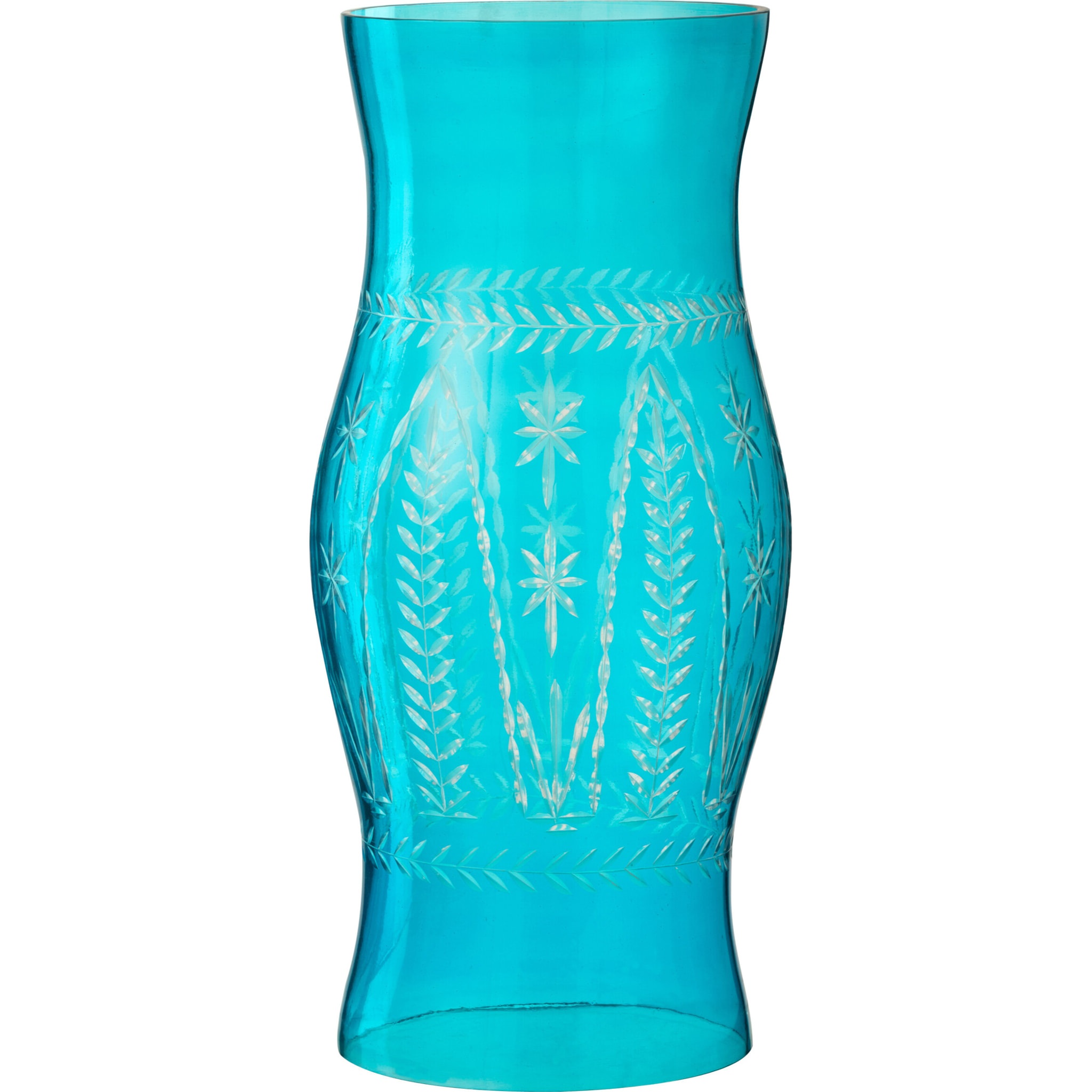 J-Line photophore Tarifa - verre - azur - small