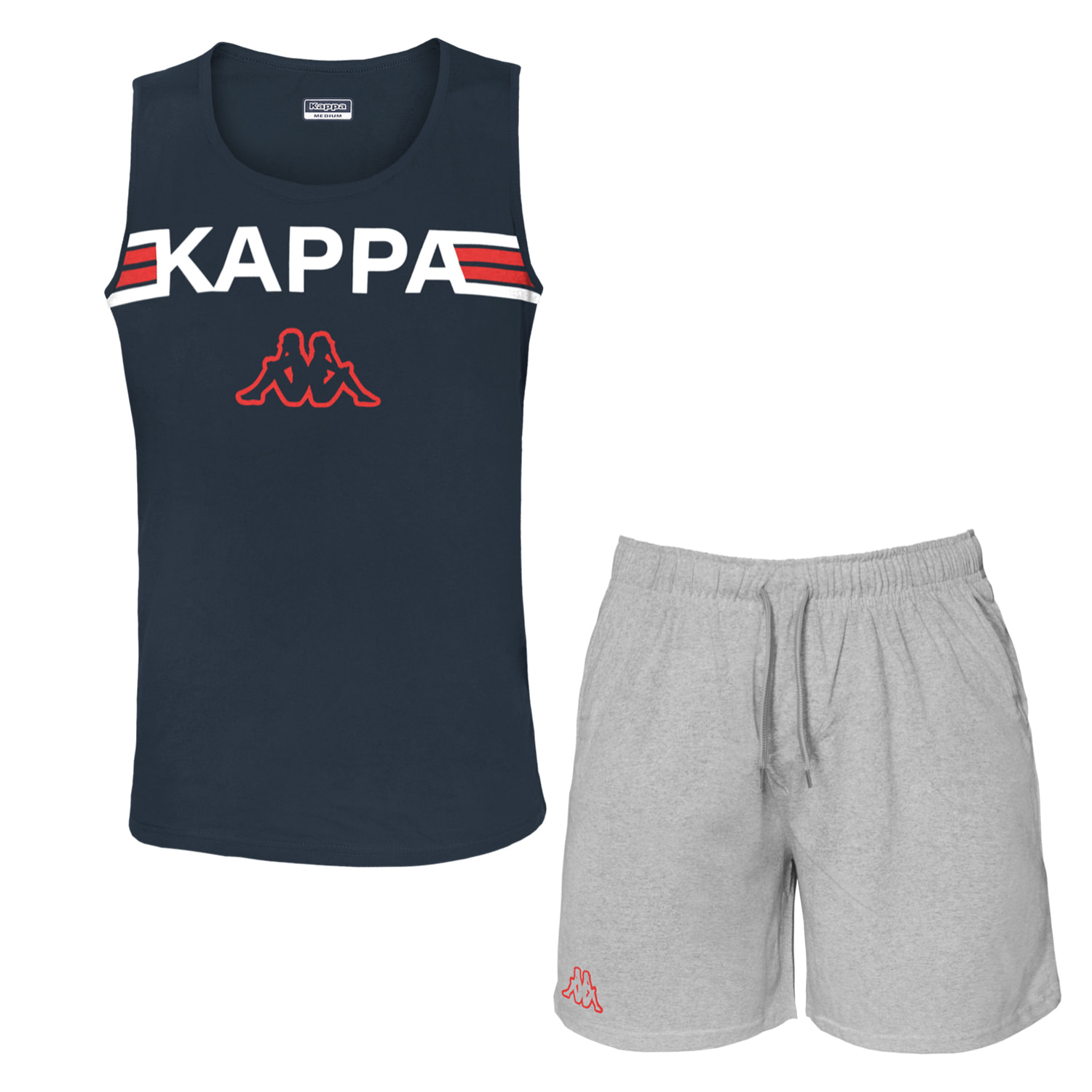 Completo / Pigiama Corto Uomo KAPPA Cotone