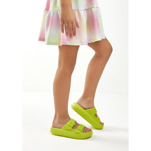 Sandalias de EVA color lima