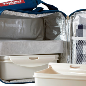 BOLSO PORTA ALIMENTOS/ LUNCHBOX  azul Bergner