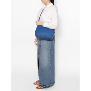 Borsa a spalla Sabina da donna In Vera pelle Made in Italy 29x20x11 cm