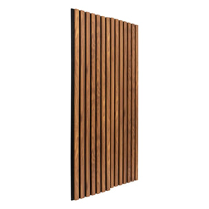 Panneau décoratif mural Colva bois foncé 120x60cm