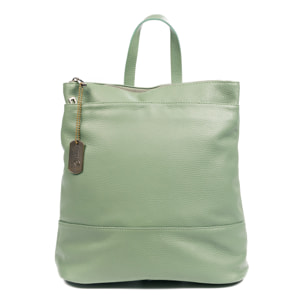 Asigliano bolso mochila de piel auténtica Dollaro.