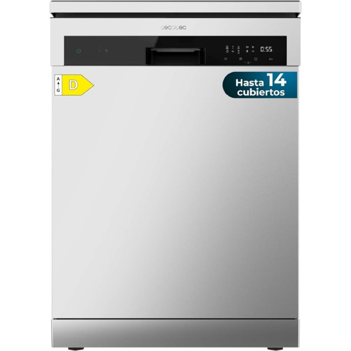 Cecotec Lave-vaisselle Bolero Aguazero 6200 Inox D