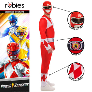 DISFRAZ POWER RANGERS ROJO MGM AD
