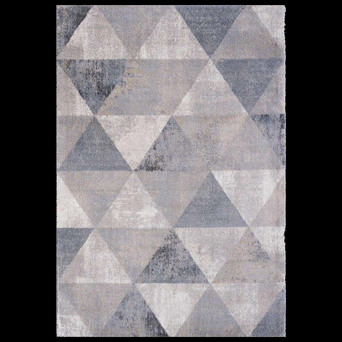 Tapis salon et chambre tissé motif scandinave LIJI